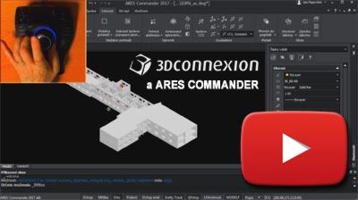 ARES Commander a podpora 3Dconnexion