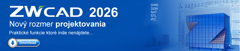 ZWCAD 2026 - Efekt&iacute;vny, r&yacute;chly, spoľahliv&yacute;! - N&aacute;kup